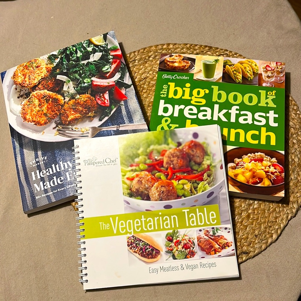 3 Healthy Eating Cook Books 📚